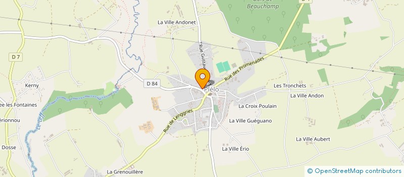 localisation de l'entreprise MADAME TAINA BERTIN à PLERNEUF