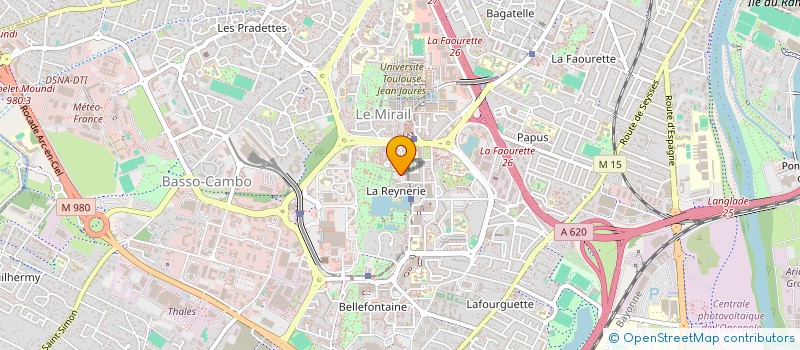 localisation de l'entreprise MADAME TAINA DEJONGHE à TOULOUSE
