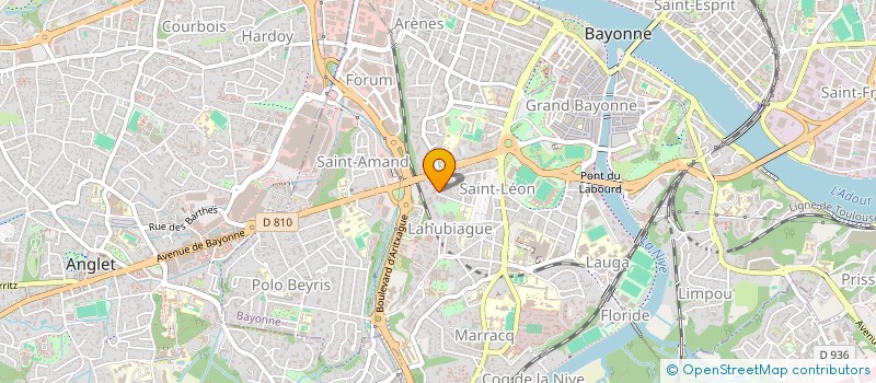 localisation de l'entreprise MADAME TAINA ETCHEVERRY à BAYONNE