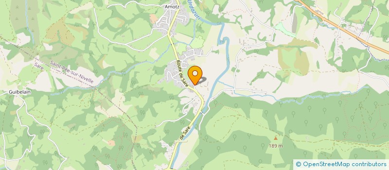 localisation de l'entreprise MADAME TAINA IUSTEDE  SAINT-PEE-SUR-NIVELLE