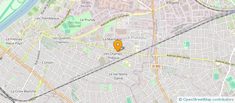 localisation de l'entreprise MADAME TAISIA PASTINA  SARTROUVILLE