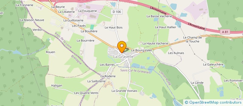 localisation de l'entreprise MADAME TAISSA ESNAULT  LA GRAVELLE