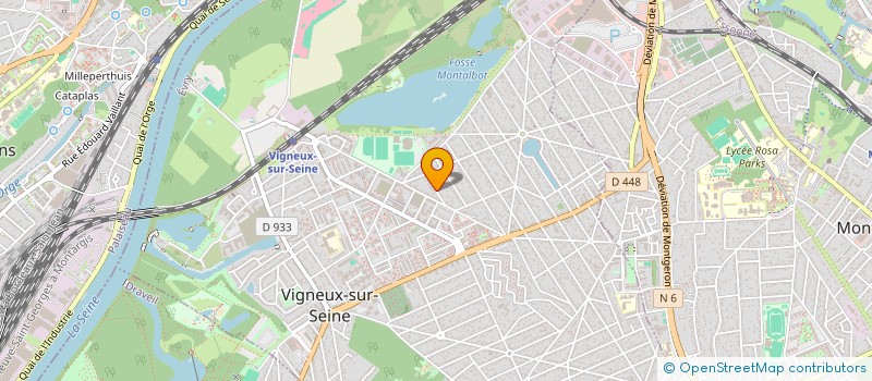 localisation de l'entreprise MADAME TAKLIT BENYOUB à VIGNEUX-SUR-SEINE