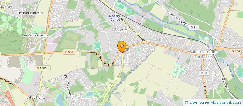 localisation de l'entreprise MADAME TAKO NDIAYE  MONTRY