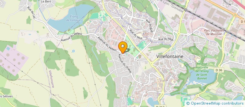 localisation de l'entreprise MADAME TAKYA THIEMELE  LONGECHENAL