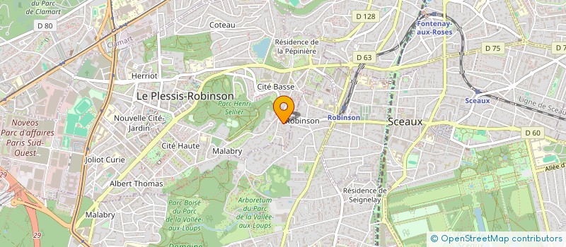 localisation de l'entreprise MADAME TAL BAR ON  LE PLESSIS-ROBINSON