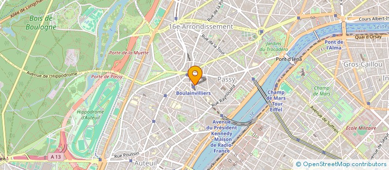 localisation de l'entreprise MADAME TALA CHAMI  PARIS