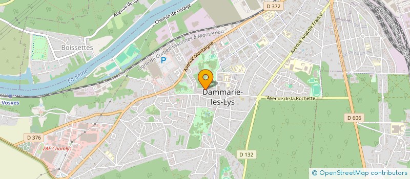 localisation de l'entreprise MADAME TALA LUNGWANA à DAMMARIE-LES-LYS