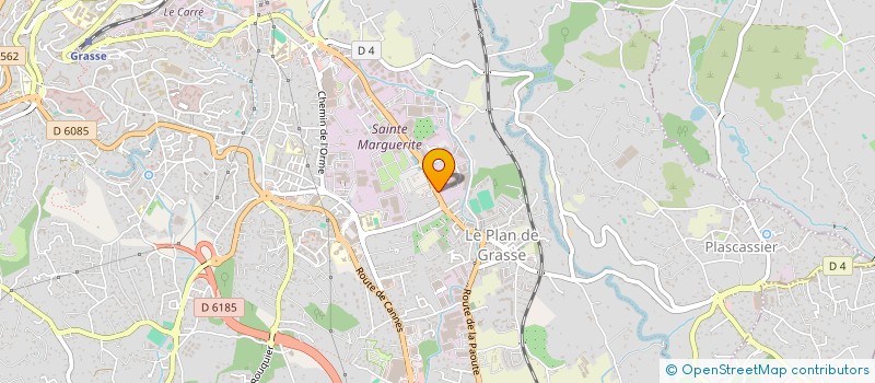 localisation de l'entreprise MADAME TALAA RAHMA à GRASSE