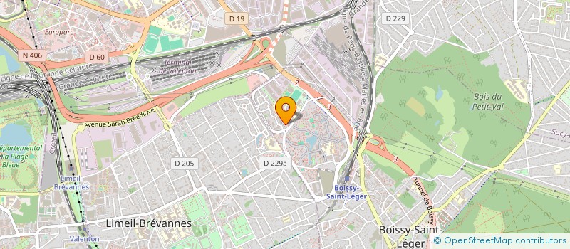 localisation de l'entreprise MADAME TALE SIDONIE à BOISSY-SAINT-LEGER