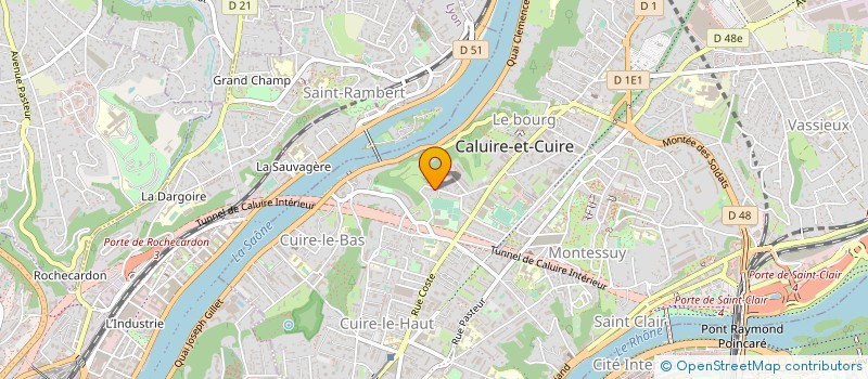 localisation de l'entreprise MADAME TALI EINHORN  CALUIRE-ET-CUIRE