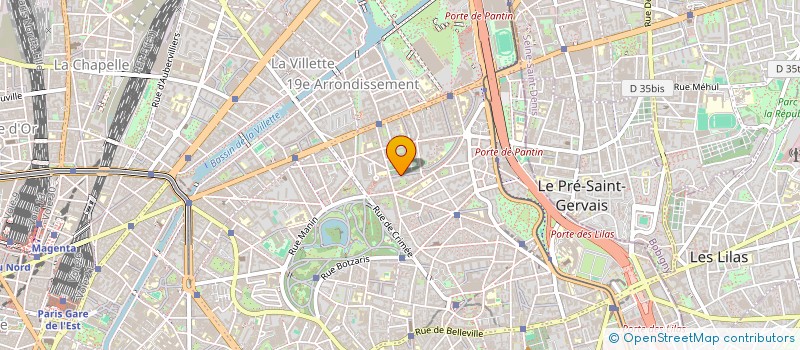 localisation de l'entreprise MADAME TALI JAOUI  PARIS