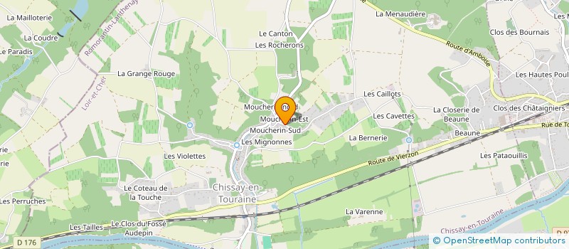 localisation de l'entreprise MADAME TALIA BEARDE  CHISSAY-EN-TOURAINE