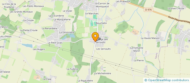 localisation de l'entreprise MADAME TALIA BOSSARD  SAINT-MARTIN-LE-BEAU