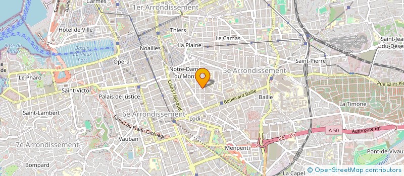 localisation de l'entreprise MADAME TALIA DUPRE  MARSEILLE