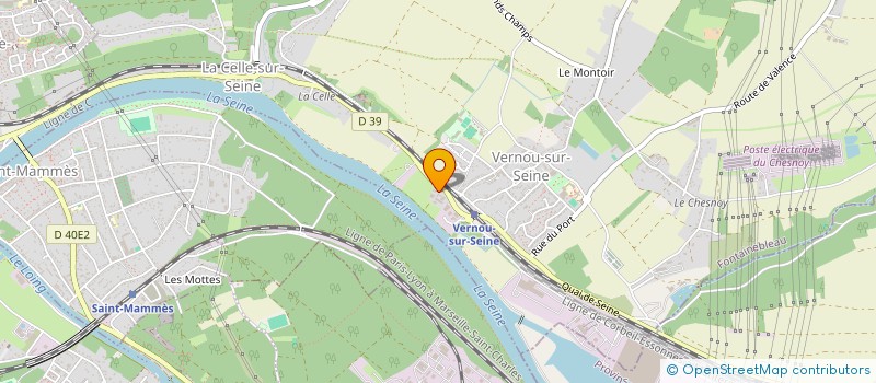 localisation de l'entreprise MADAME TALIA OLVERA MARTINEZ  VERNOU-LA-CELLE-SUR-SEINE