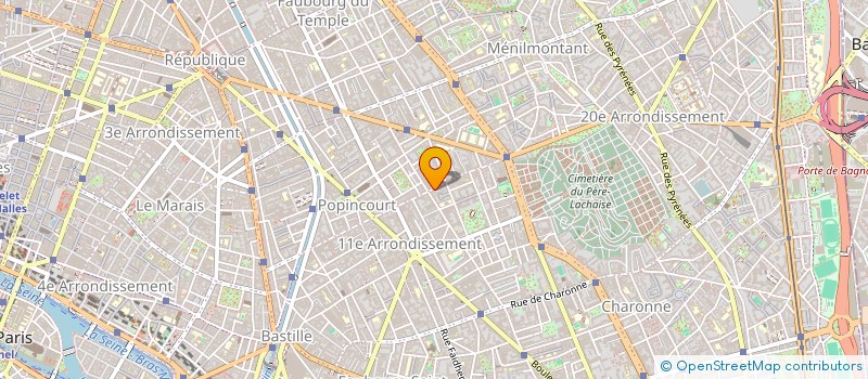 localisation de l'entreprise MADAME TALIA SAHLI  PARIS