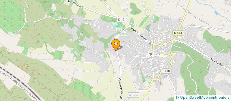 localisation de l'entreprise MADAME TALIA THISSE  EGUILLES