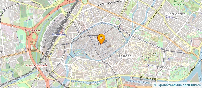 localisation de l'entreprise MADAME TALIA WEINDLING à STRASBOURG