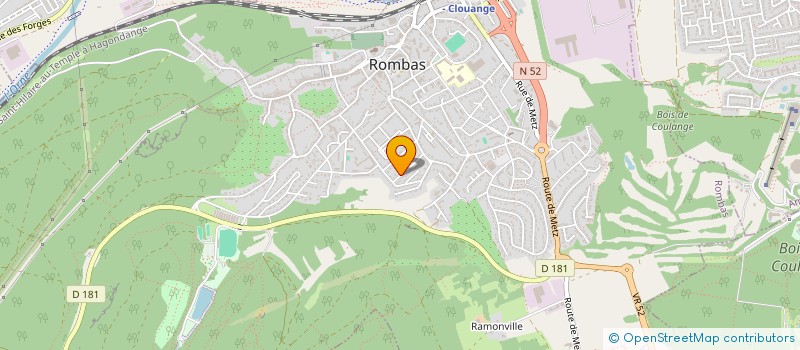 localisation de l'entreprise MADAME TALINA BENAL  AMNEVILLE