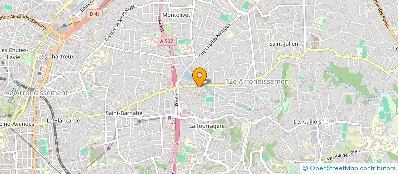 localisation de l'entreprise MADAME TALINE KARAGUEUZIAN à MARSEILLE