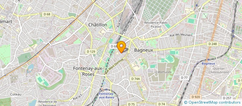 localisation de l'entreprise MADAME TALINE KOCHAYAN à FONTENAY-AUX-ROSES