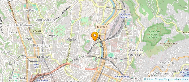 localisation de l'entreprise MADAME TALISSA GONCALVES TAVARES à NICE