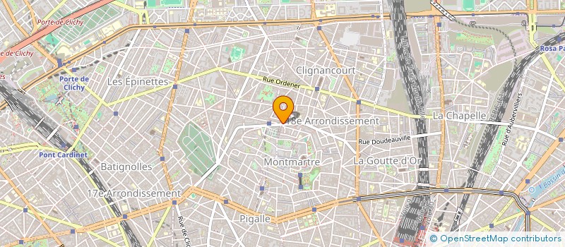 localisation de l'entreprise MADAME TALLINA HUISMAN à CLICHY