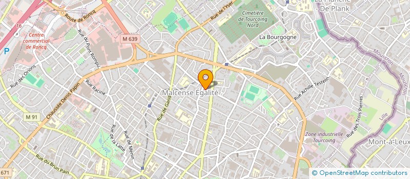 localisation de l'entreprise MADAME TALYA AOURAGH à TOURCOING