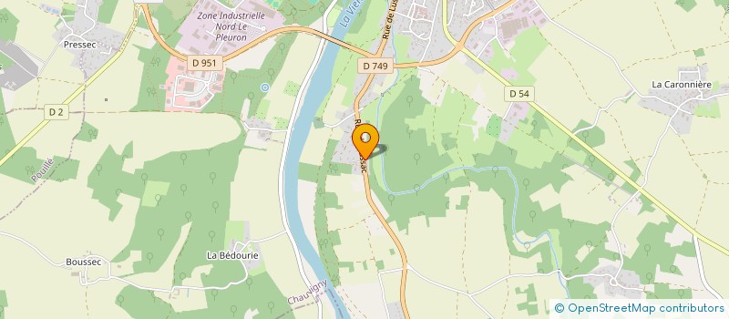 localisation de l'entreprise MADAME TALYA PAQUET  CHAUVIGNY