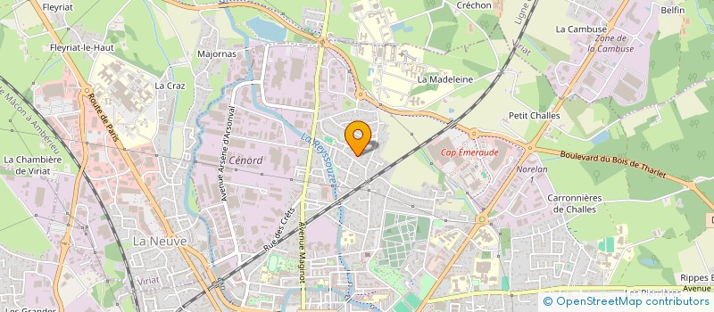 localisation de l'entreprise MADAME TAMAR FREW à BOURG-EN-BRESSE