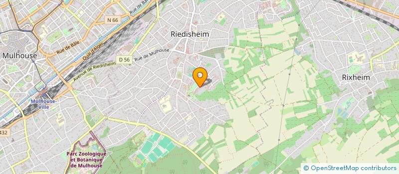 localisation de l'entreprise MADAME TAMAR LOMTADZE  RIEDISHEIM