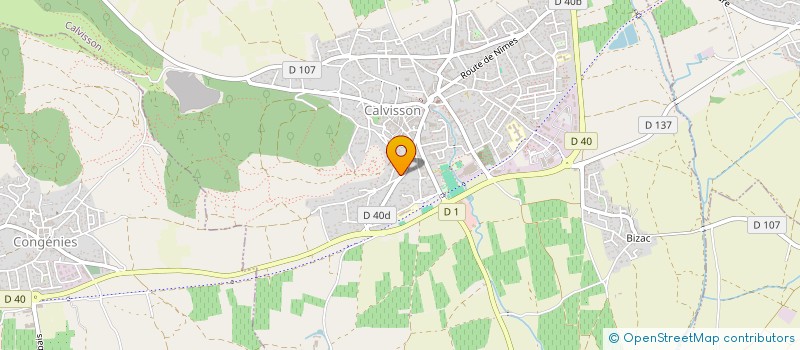 localisation de l'entreprise MADAME TAMARA ALTOUNACHVILI  CALVISSON