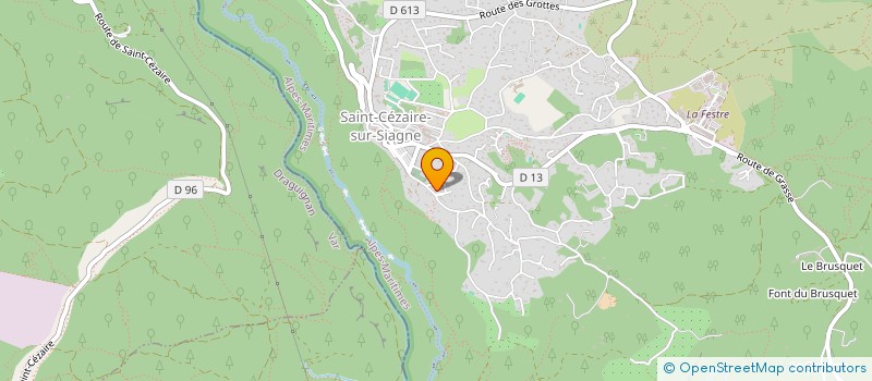 localisation de l'entreprise MADAME TAMARA BERRI à SAINT-CEZAIRE-SUR-SIAGNE