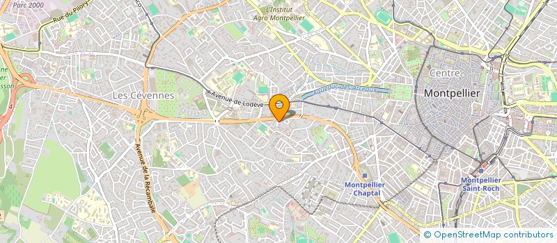 localisation de l'entreprise MADAME TAMARA BISCOMBE à MONTPELLIER
