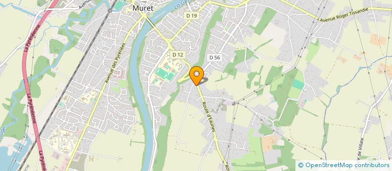 localisation de l'entreprise MADAME TAMARA BONA  MURET