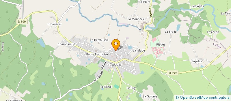 localisation de l'entreprise MADAME TAMARA BRADSHAW à CHAMPAGNAC-LA-RIVIERE