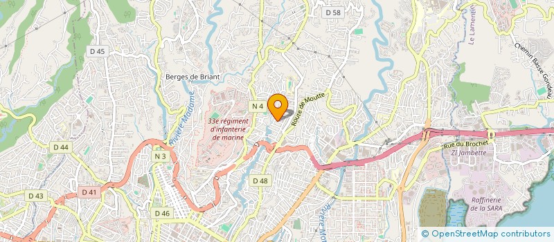 localisation de l'entreprise MADAME TAMARA CARANT  FORT-DE-FRANCE