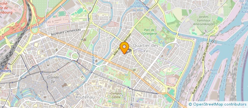 localisation de l'entreprise MADAME TAMARA DYKA  STRASBOURG