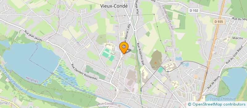 localisation de l'entreprise MADAME TAMARA FARRIS  VIEUX-CONDE