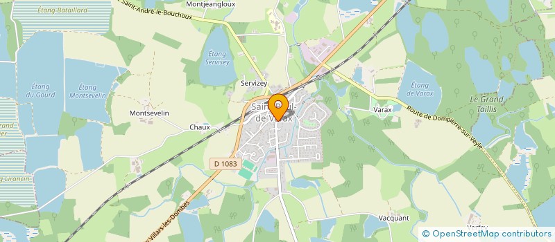 localisation de l'entreprise MADAME TAMARA GARNIER  SAINT-PAUL-DE-VARAX