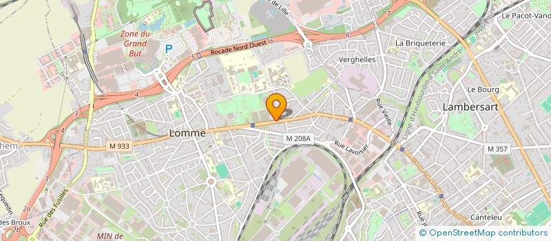 localisation de l'entreprise MADAME TAMARA GUERRA à LILLE