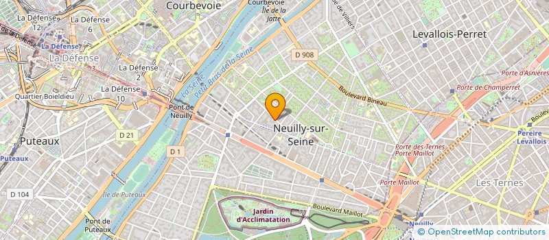 localisation de l'entreprise MADAME TAMARA KWIST à NEUILLY-SUR-SEINE