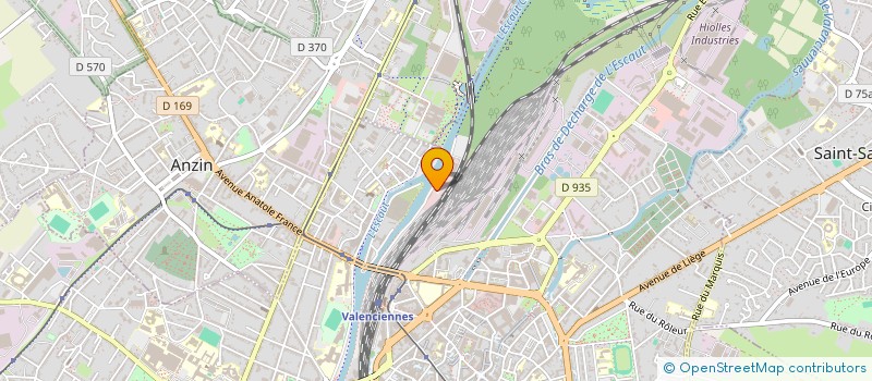 localisation de l'entreprise MADAME TAMARA LEJUSTE à VALENCIENNES