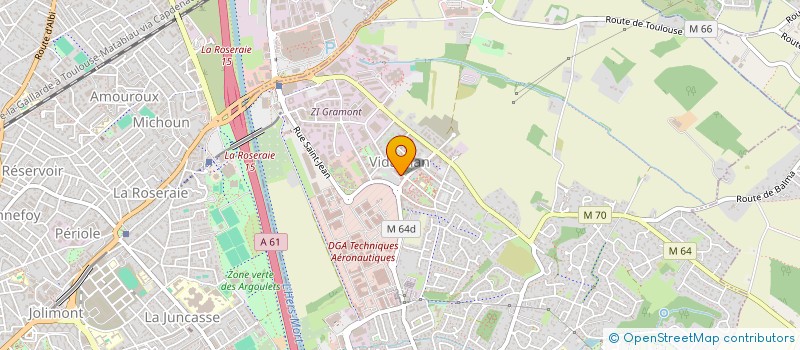 localisation de l'entreprise MADAME TAMARA LUCIEN à TOULOUSE