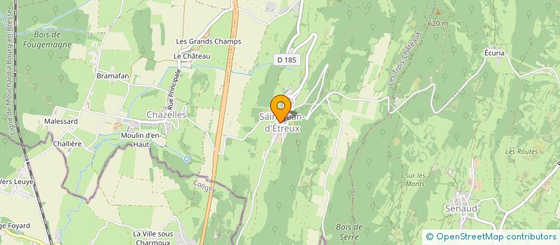 localisation de l'entreprise MADAME TAMARA MALTAT  LES TROIS-CHATEAUX