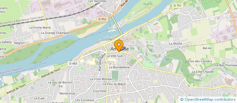 localisation de l'entreprise MADAME TAMARA OUDALAYA  AMBOISE