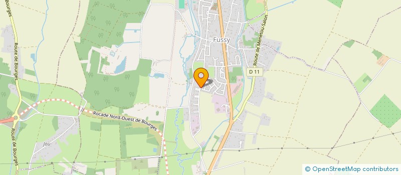 localisation de l'entreprise MADAME TAMARA PINEAUD  FUSSY