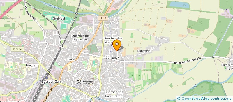 localisation de l'entreprise MADAME TAMARA POPE KNOWLES  SELESTAT