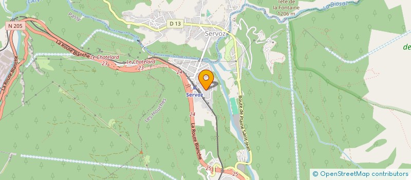 localisation de l'entreprise MADAME TAMARA SANDELGARD  LES HOUCHES